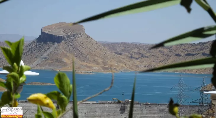 حال خوب سد «چم شیر» در گچساران+ فیلم