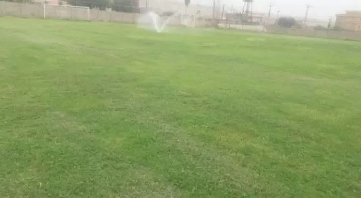 وضعیت نامناسب تنها زمین چمن طبیعی باشت