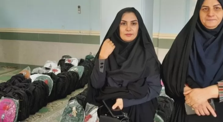 اهدای 80بسته آموزشی به دانش آموزان معلول درلنده