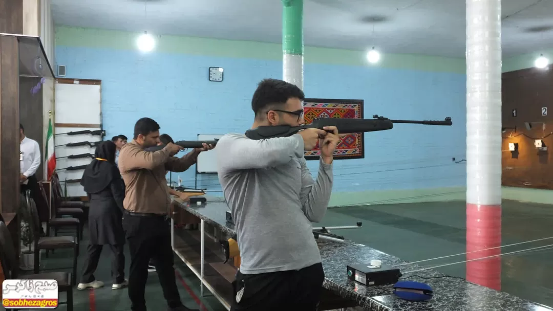 مسابقات جذاب تیراندازی در گچساران+ تصاویر