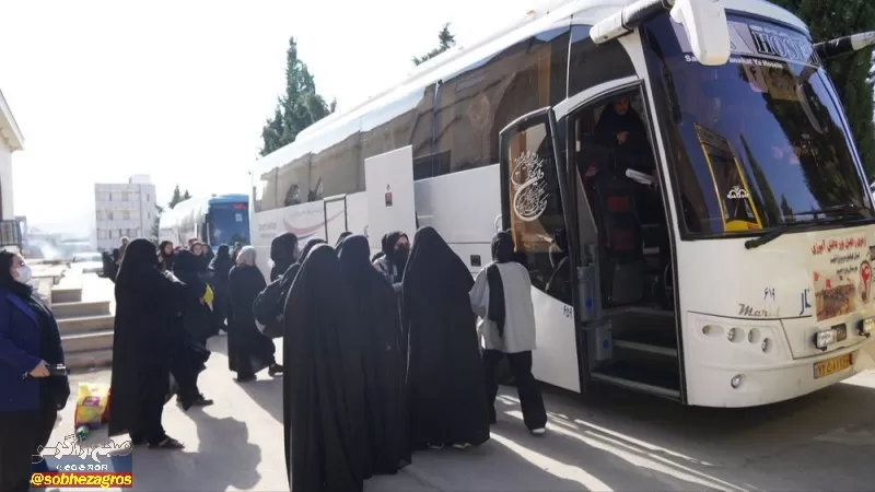 دانش‌آموزان یاسوجی راهی سرزمین شهدا شدند