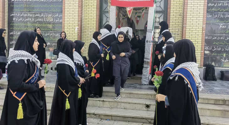 اعزام دانش آموزان یاسوجی به سفر راهیان نور