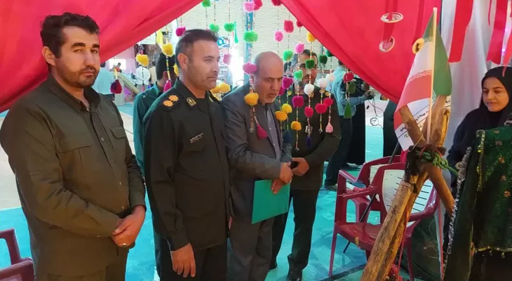 افتتاح نمایشگاه طرح‌اسوه کهگیلویه‌وبویراحمد دردهدشت