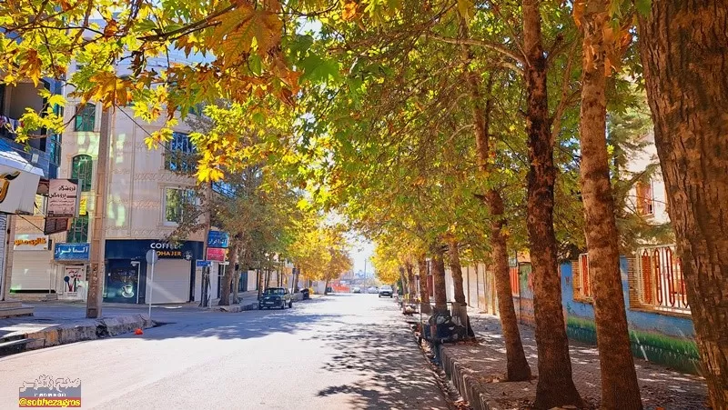 پایتخت طبیعت ایران در پاییز