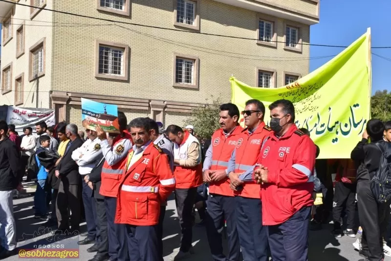 خروش بویراحمدی‌ها در حمایت از مردم مظلوم غزه