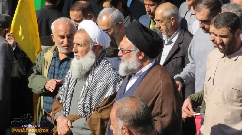 خروش بویراحمدی‌ها در حمایت از مردم مظلوم غزه