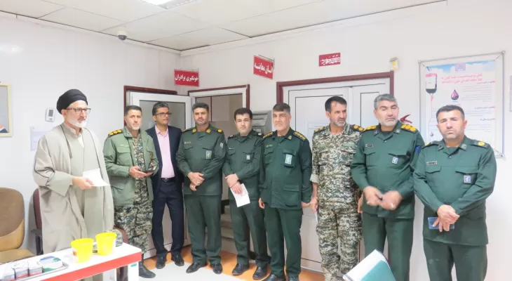 نذرخون پاسداران سپاه انصارالحسین ناحیه بویراحمد