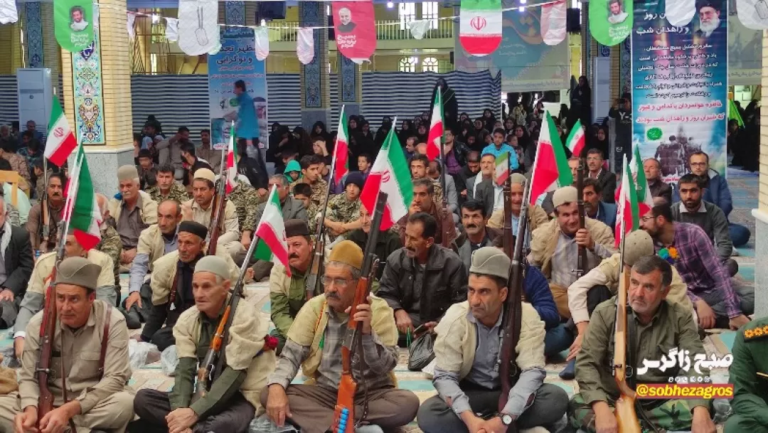 همایش اقتدار بسیجیان در دهدشت برگزار شد