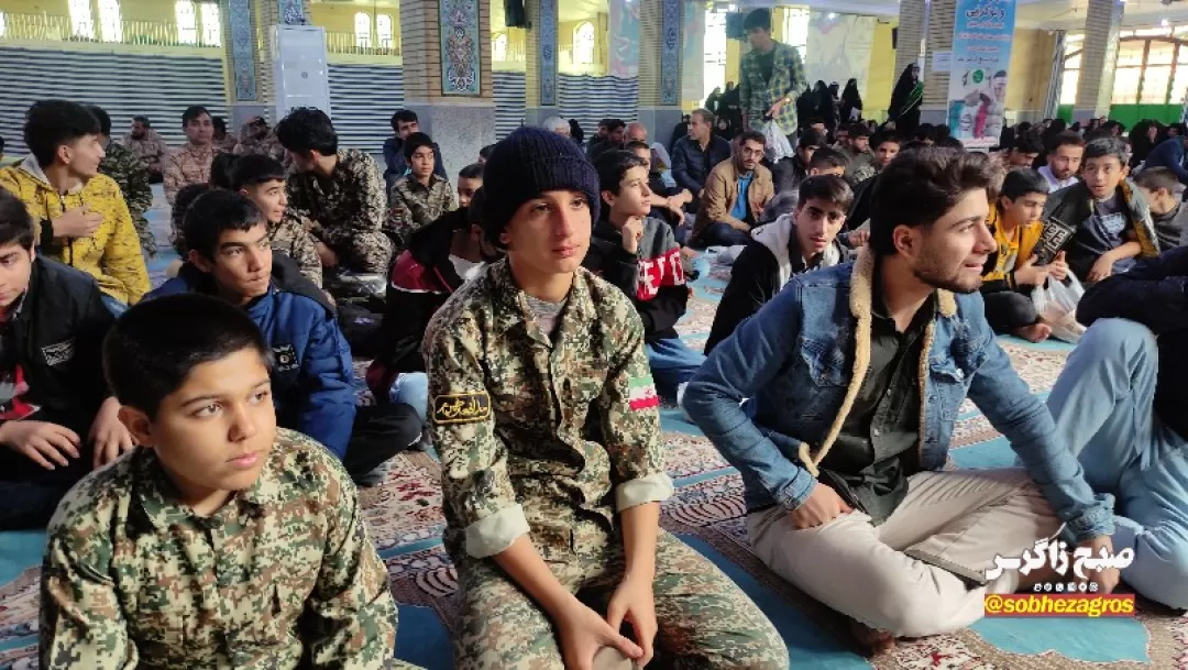 همایش اقتدار بسیجیان در دهدشت برگزار شد