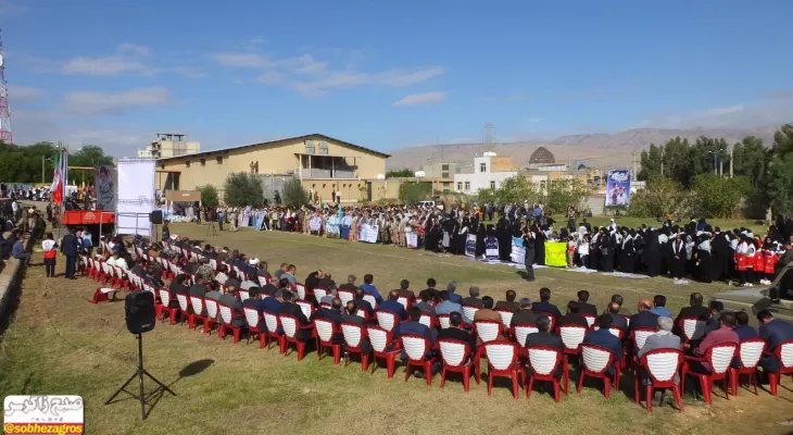 اجتماع بزرگ بسیجیان در گچساران+ تصاویر