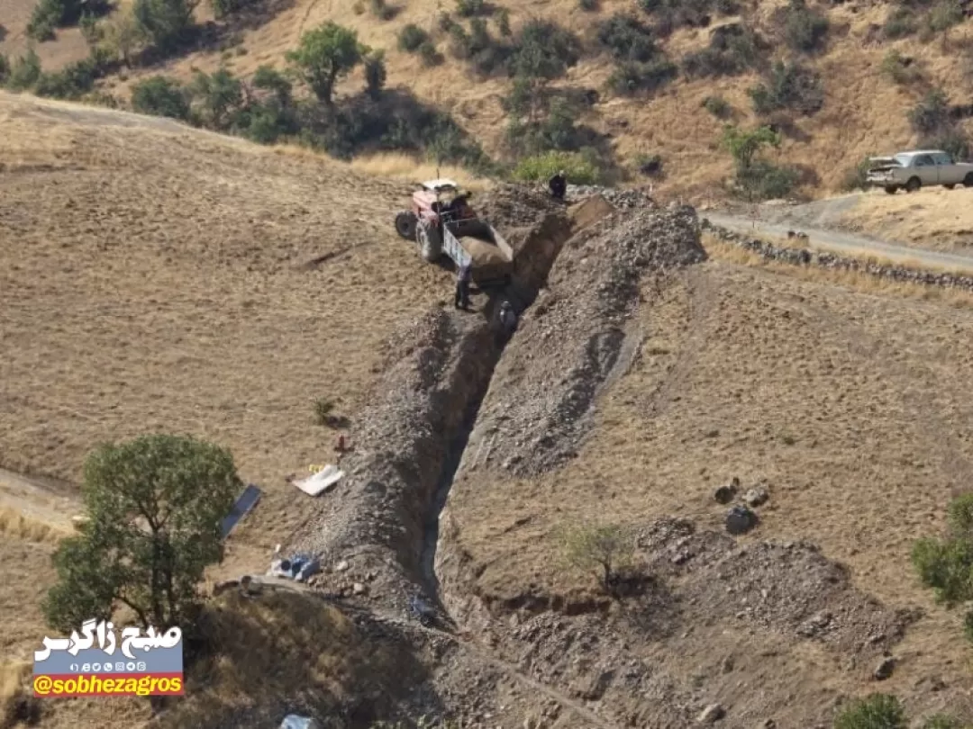 روستایی در لنده که چشم انتظار گازرسانی است