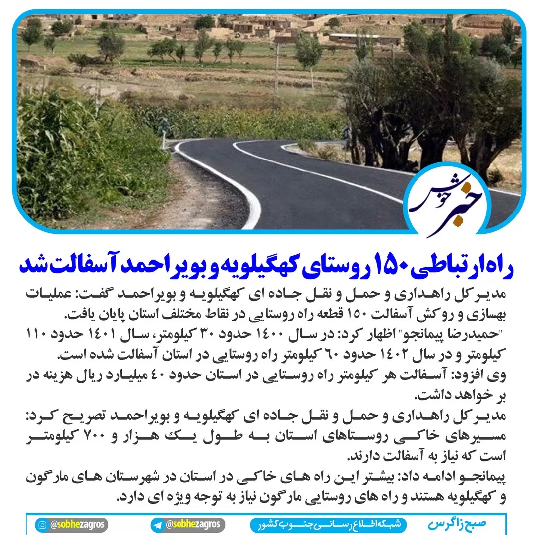 اعلام آمادگی‌سرمایه‌گذاران چینی‌برای اجرای راه‌آهن یاسوج-اقلید