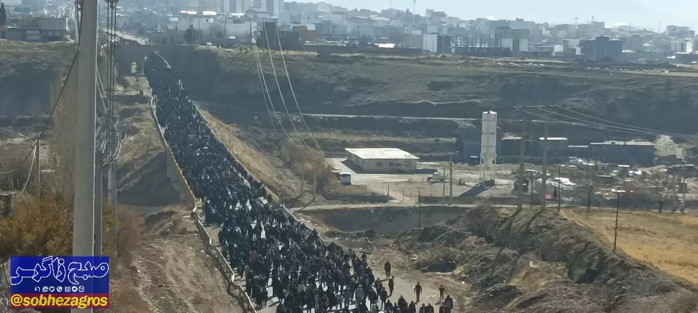 آئین حرم‌تا‌حرم با حضور دو شهیدگمنام در یاسوج