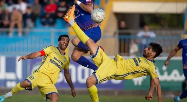 پیشروی گام‌به‌گام نفت در لیگ آزادگان