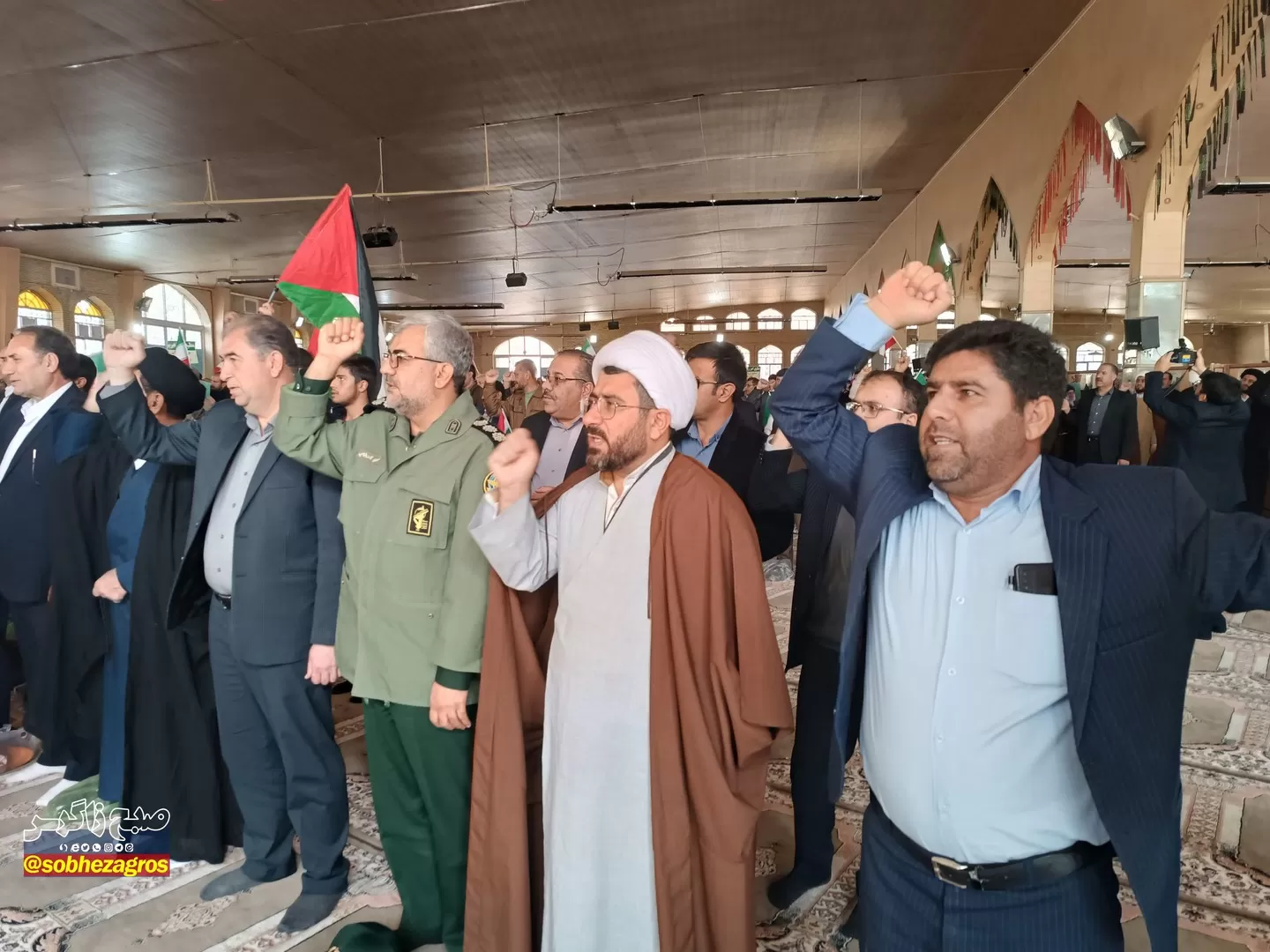 حضور باشکوه مردم‌یاسوج در مراسم گرامیداشت حماسه‌9دی