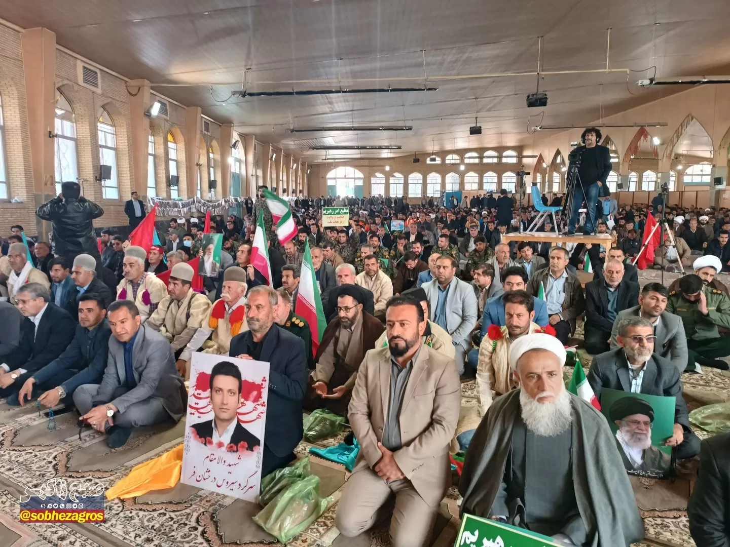 حضور باشکوه مردم‌یاسوج در مراسم گرامیداشت حماسه‌9دی