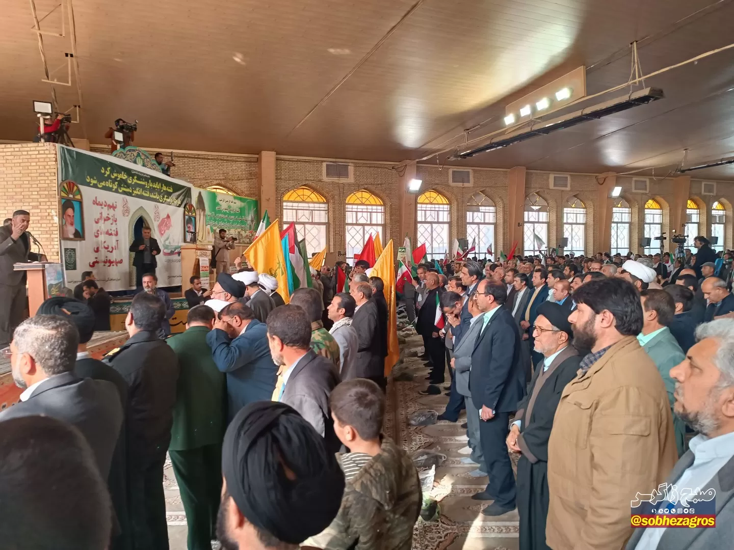 حضور باشکوه مردم‌یاسوج در مراسم گرامیداشت حماسه‌9دی