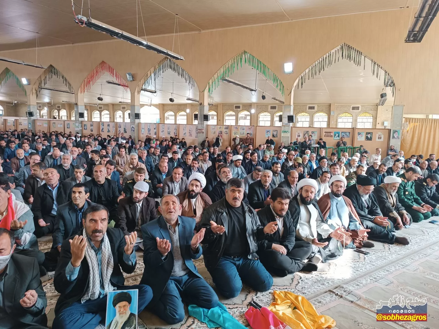 حضور باشکوه مردم‌یاسوج در مراسم گرامیداشت حماسه‌9دی