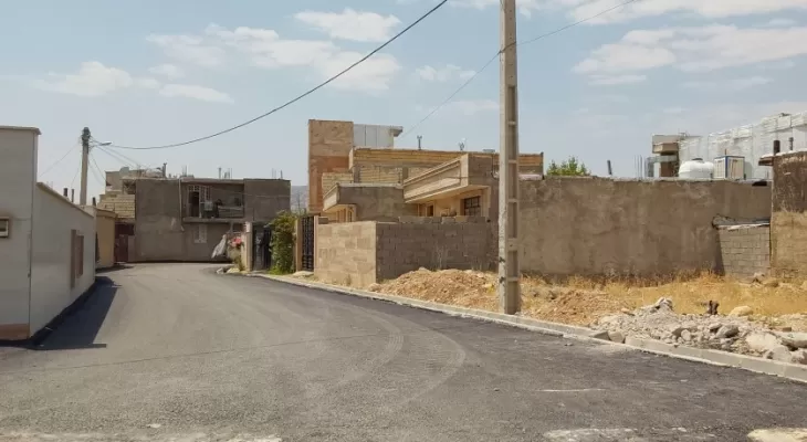 محله بختیاری‌های یاسوج آسفالت شد+ تصاویر