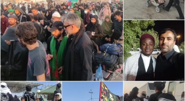 پیاده‌روی اربعین از دریچه دوربین صبح زاگرس