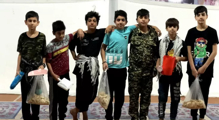 موکب‌های گچساران به‌وقت اربعین+تصاویر