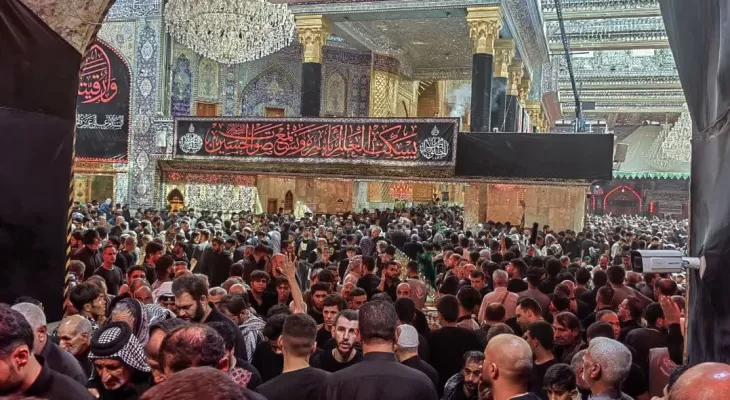 کربلای معلی در روز اربعین حسینی