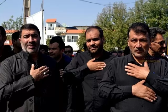 دسته‌روی عزاداری 28صفر در شهر یاسوج