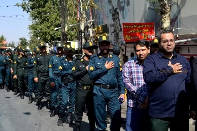 دسته‌روی عزاداری 28صفر در شهر یاسوج