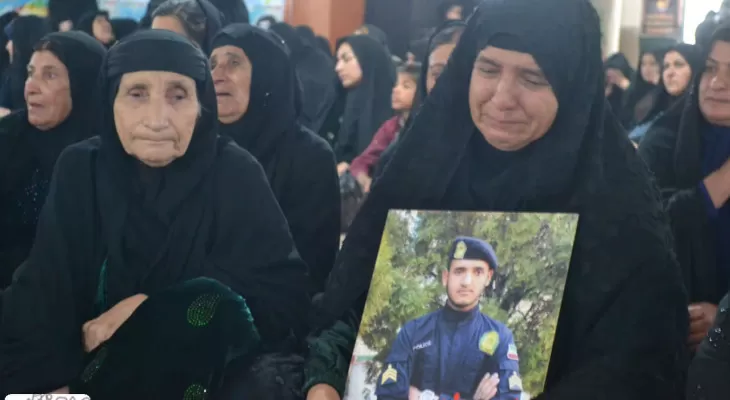 اربعین شهید مدافع امنیت «سینا آراسته» در یاسوج