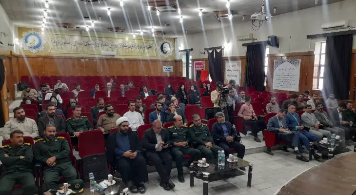 تکریم و معارفه مسئول بسیج دانش آموزی استان