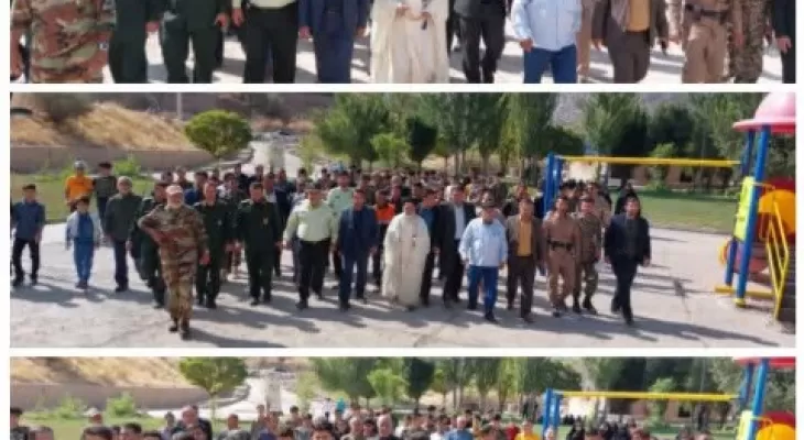 ویژه برنامه‌های هفته دفاع مقدس در شهرستان دنا