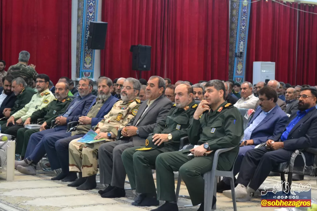 گردهمایی نقش‌آفرینان کهگیلویه و بویراحمدی در جبهه‌های شمالغرب