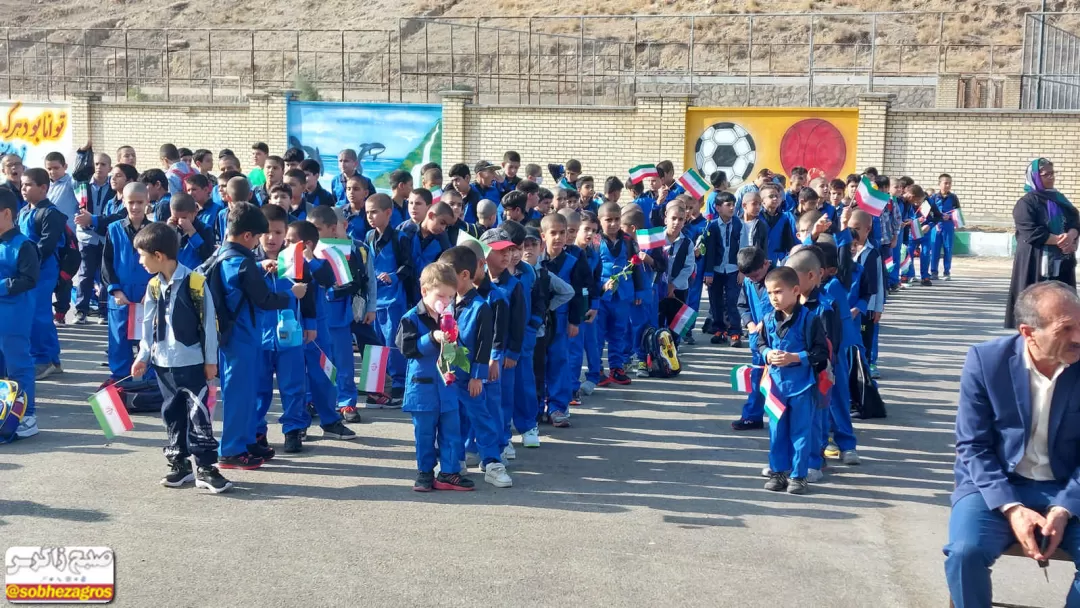 نواختن زنگ مهر و مقاومت در مدارس گچساران