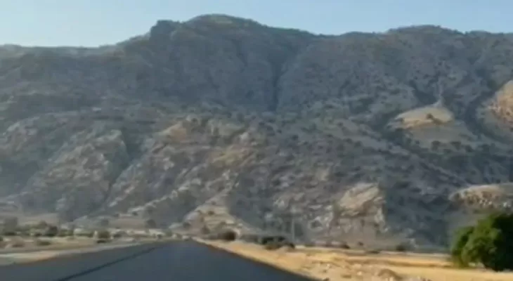 محور گچساران-خان‌احمد خط‌کشی ندارد