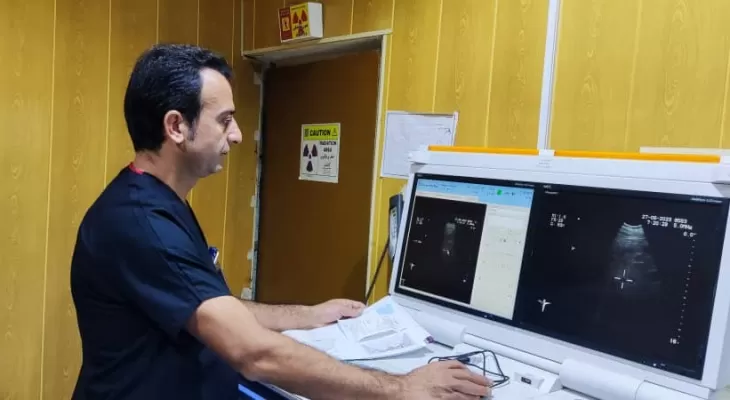 انجام عمل سنگ شکن برون اندامی ESWL