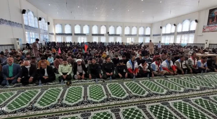 اجتماع بزرگ جوانان گام دوم انقلاب در چرام