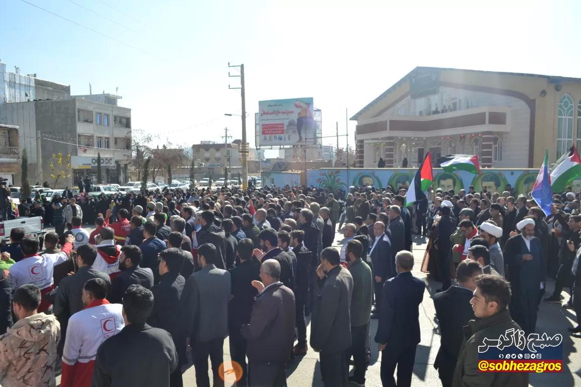 مراسم چهارمین سالگردشهادت حاج‌قاسم‌سلیمانی در یاسوج