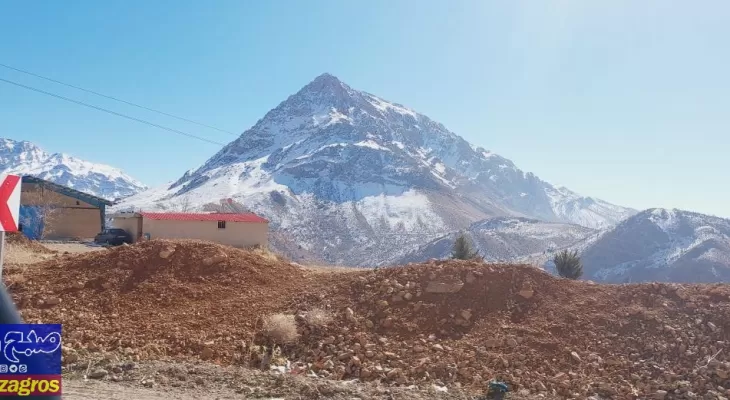 تصاویری از زمستان کم‌سابقه و کم‌برف کوه دنا