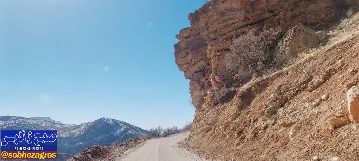 تصاویری از زمستان کم‌سابقه و کم‌برف کوه دنا