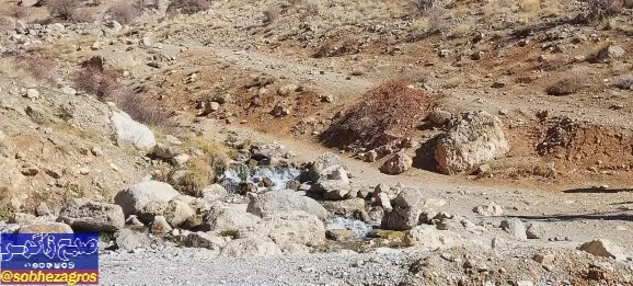 تصاویری از زمستان کم‌سابقه و کم‌برف کوه دنا