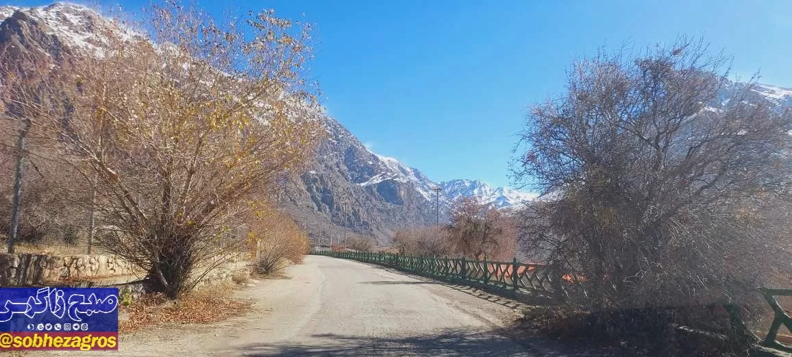 تصاویری از زمستان کم‌سابقه و کم‌برف کوه دنا