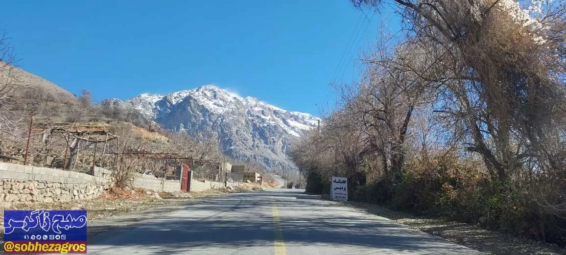 تصاویری از زمستان کم‌سابقه و کم‌برف کوه دنا