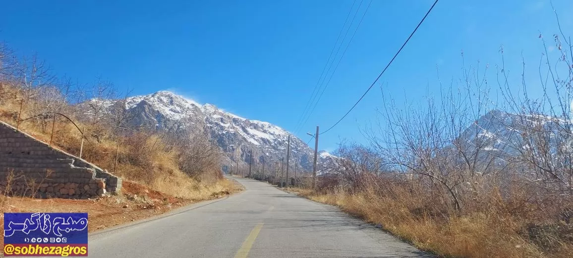 تصاویری از زمستان کم‌سابقه و کم‌برف کوه دنا