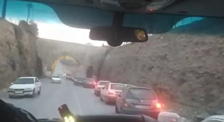 بازگشایی مسیر باشنیدن صدای آژیر آمبولانس در یاسوج