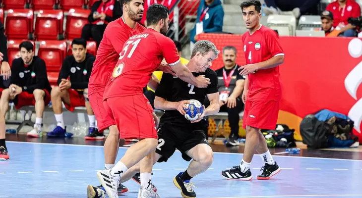 درخشش بازیکن گچسارانی در هندبال قهرمانی آسیا