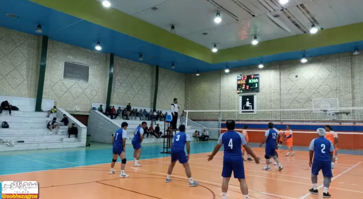 مسابقات والیبال کارکنان صنعت نفت در گچساران+ تصاویر