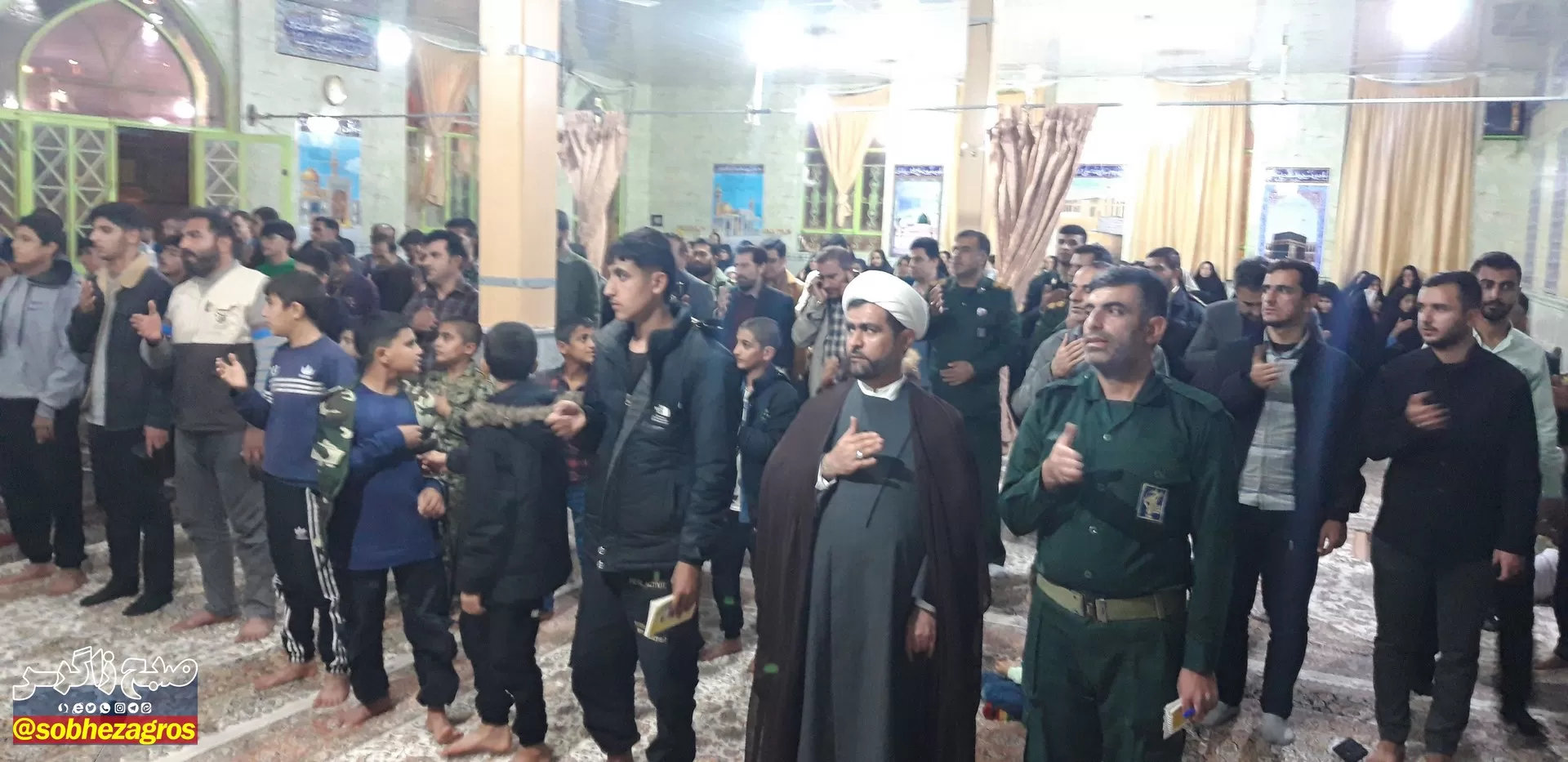 یادواره شهدای شیخ حسین چرام برگزار شد