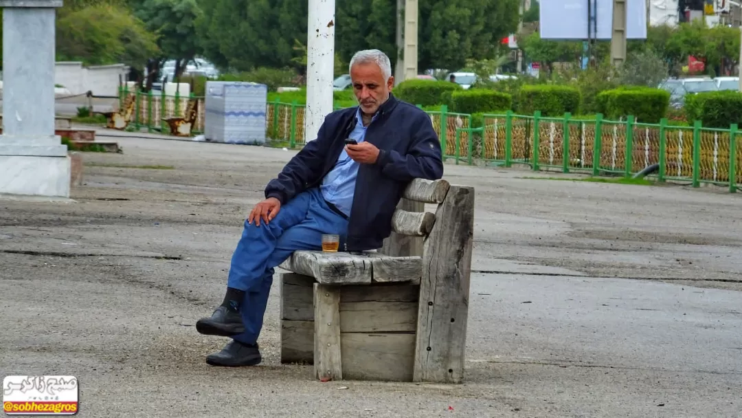 حال و هوای یک روز بارانی در گچساران