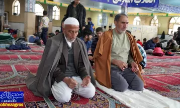 مراسم معنوی اعتکاف در مساجد یاسوج برگزار شد