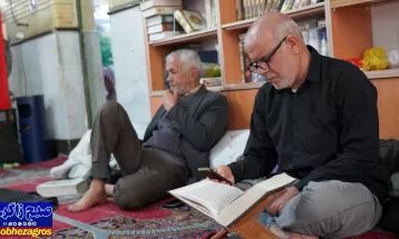 مراسم معنوی اعتکاف در مساجد یاسوج برگزار شد
